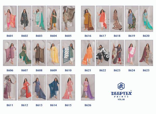 Deeptex Miss India Vol-86 – Dress Material